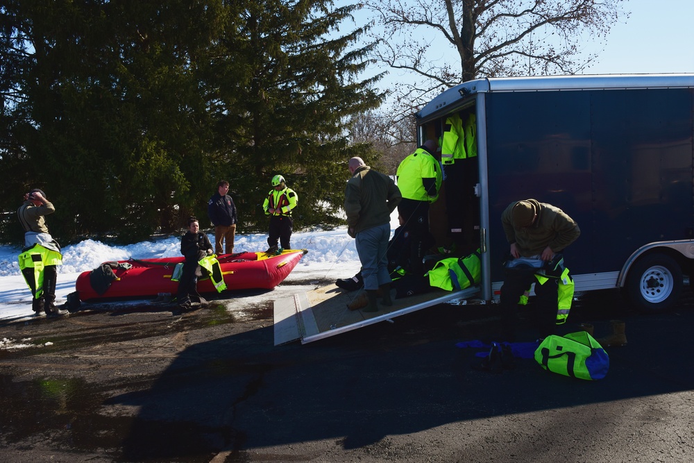 Firefighters Train with Community Partners