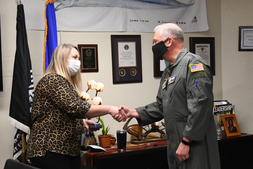 5th Air Force Commander visits Kadena