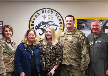 5th Air Force Commander visits Kadena