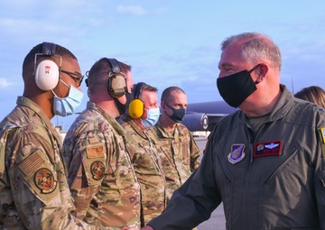 5th Air Force Commander visits Kadena