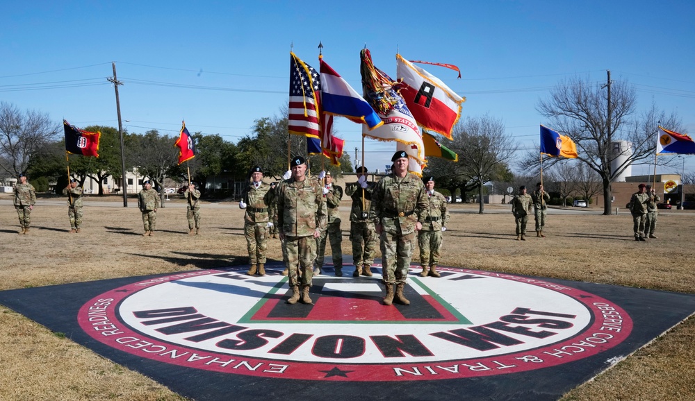 Division West welcomes new Command Sergeant Major