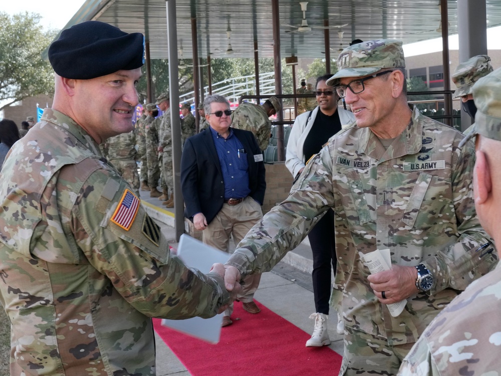 Division West welcomes new Command Sergeant Major