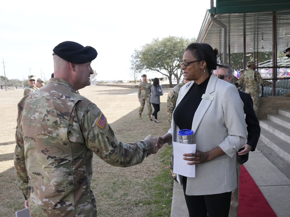 Division West welcomes new Command Sergeant Major