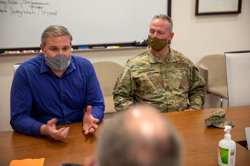 General Craig visits COVID-19 Task Force in St. George