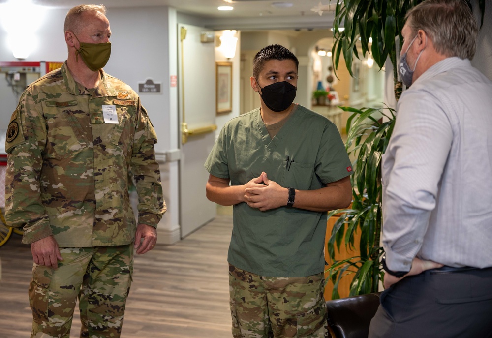 General Craig visits COVID-19 Task Force in St. George