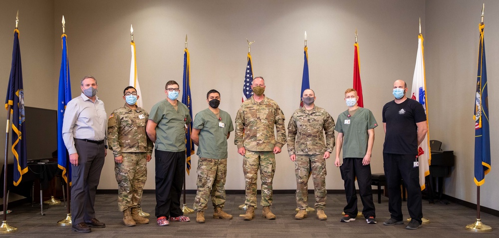 General Craig visits COVID-19 Task Force in St. George