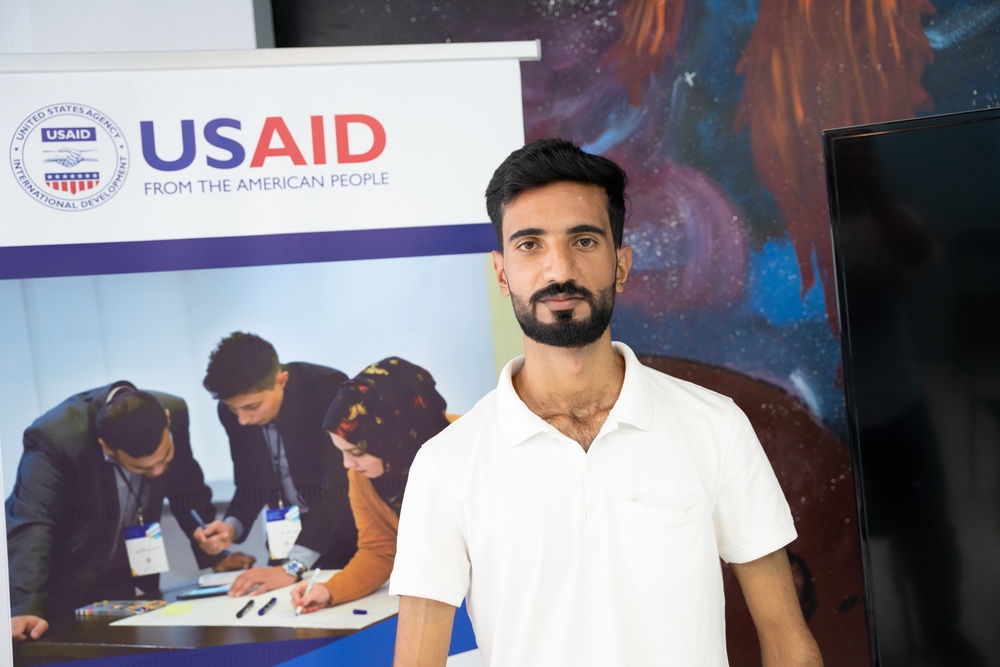 Yaser is a 22-year-old entrepreneur from Mosul