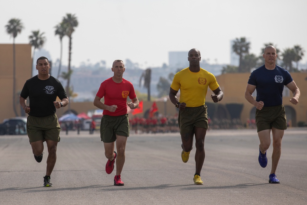 Bravo Company Motivational Run