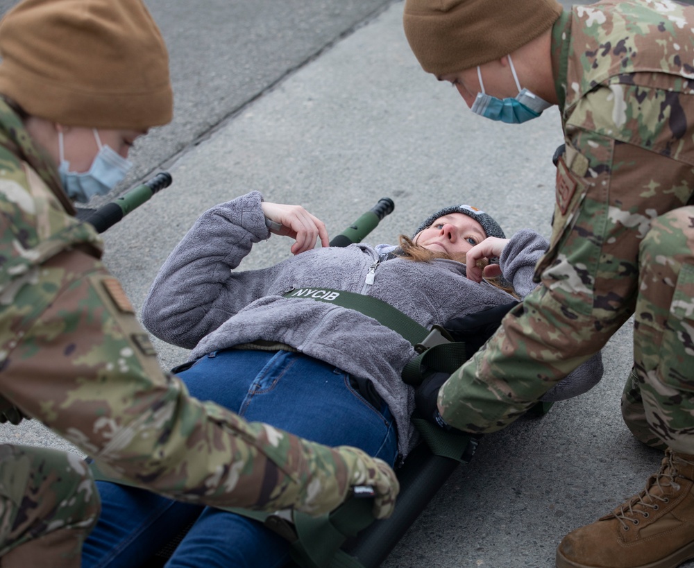 Exercise Arctic Eagle-Patriot 22 KC-135 Stratotanker Medical Training