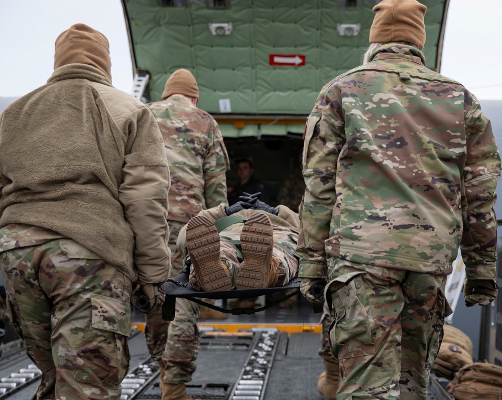 Exercise Arctic Eagle-Patriot 22 KC-135 Stratotanker Medical Training