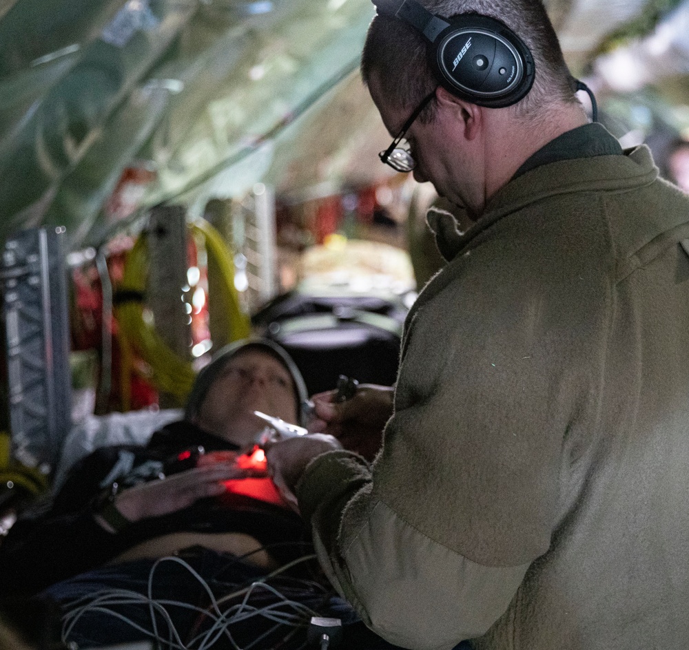 Exercise Arctic Eagle-Patriot 22 KC-135 Stratotanker Medical Training
