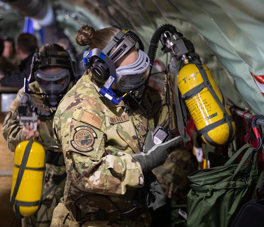 Exercise Arctic Eagle-Patriot 22 KC-135 Stratotanker Medical Training