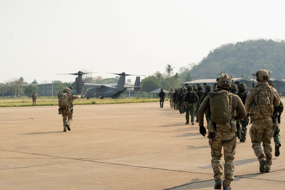 U.S., Thai Special Operations Forces execute combined CASEVAC training during CG22