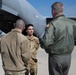 Air Mobility Command leadership Visits, Commends Team Pope During Visit