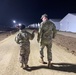 Command Sgt. Maj Sean Howard visits troops in Poland