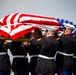 Repatriated WWII Marine Cpl. Thomas H. Cooper laid to rest by Barracks Marines