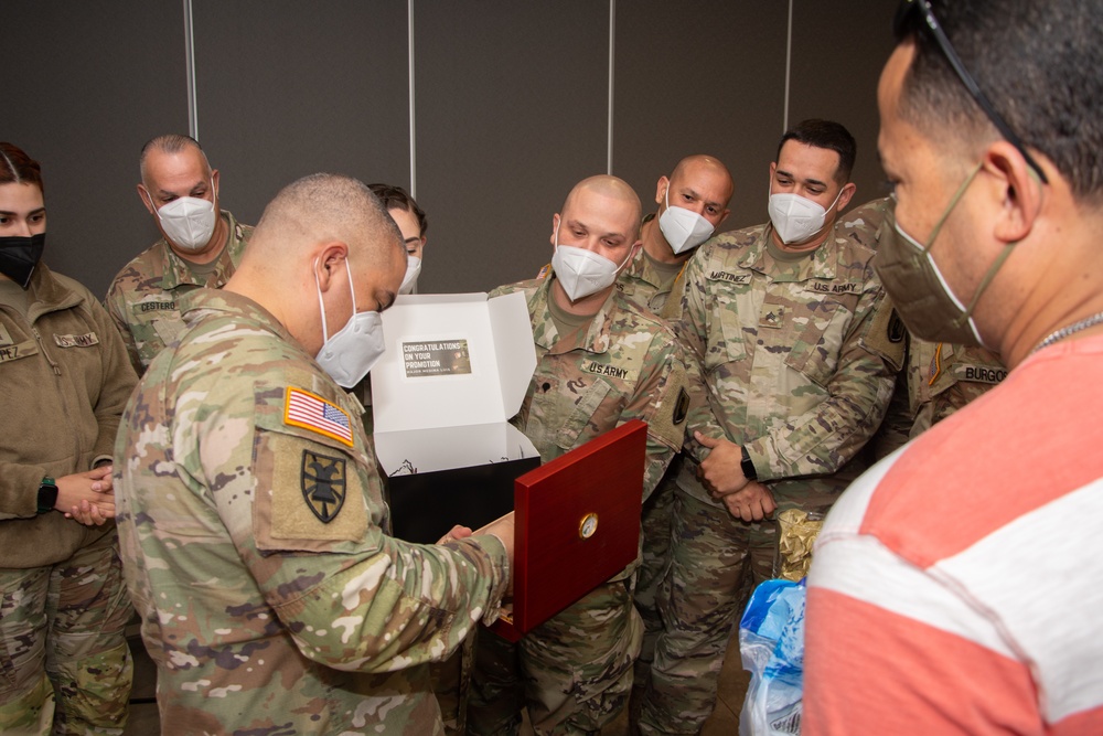 Chief of Staff of the Joint Task Force - Puerto Rico promotion ceremony
