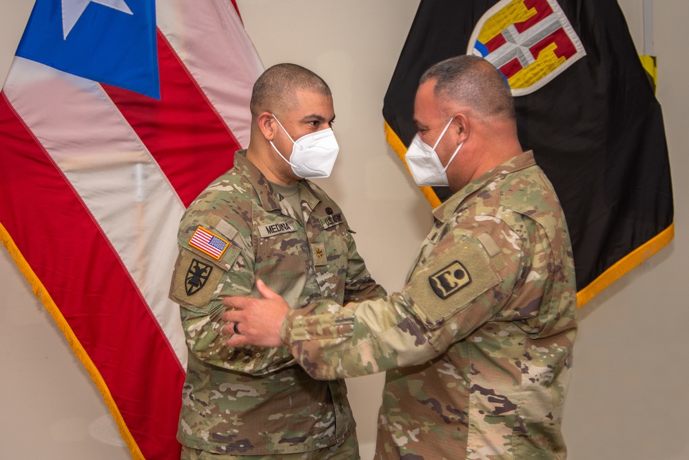 Chief of Staff of the Joint Task Force - Puerto Rico promotion ceremony