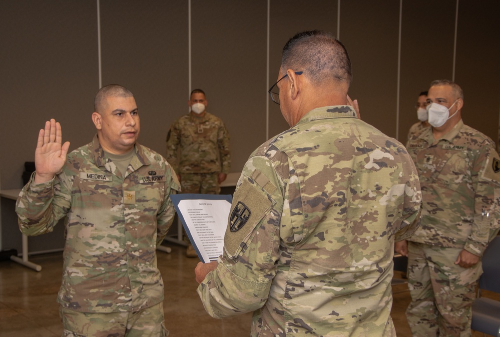 Chief of Staff of the Joint Task Force - Puerto Rico promotion ceremony