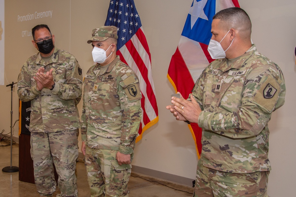 Chief of Staff of the Joint Task Force - Puerto Rico promotion ceremony