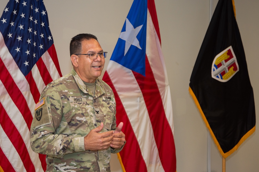 Chief of Staff of the Joint Task Force - Puerto Rico promotion ceremony
