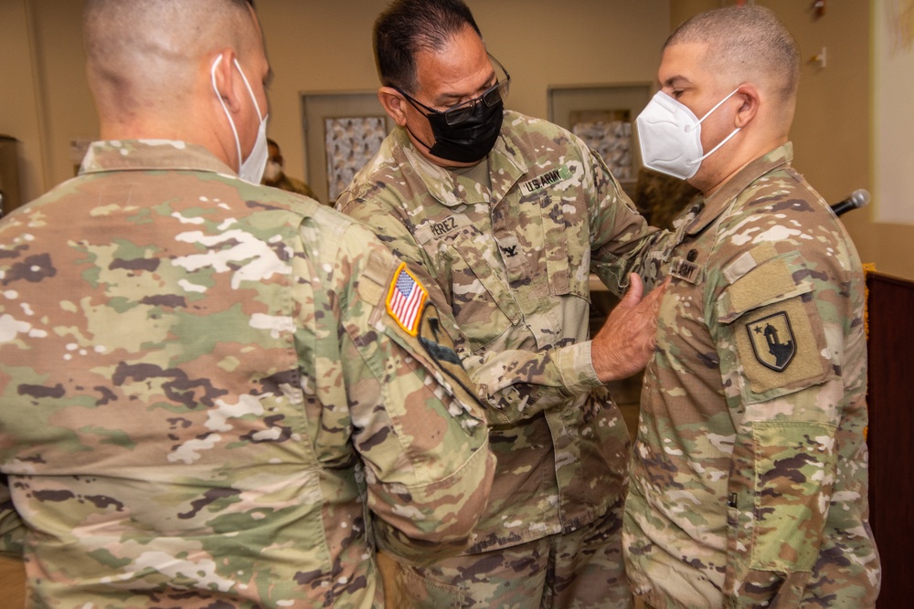 Chief of Staff of the Joint Task Force - Puerto Rico promotion ceremony