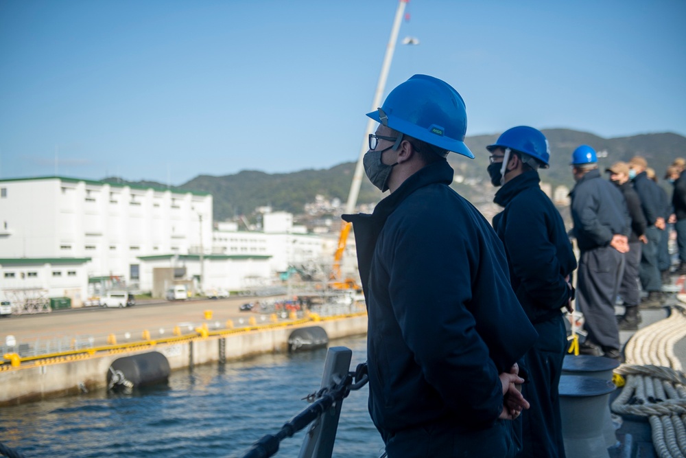 Sasebo Port Visit