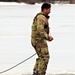 Cold-Weather Operations Course students jump in for cold-water immersion training at Fort McCoy