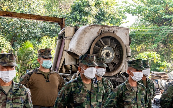 U.S. Marine Corps Forces Pacific Commander visits Thai, U.S. Marines during Cobra Gold 2022