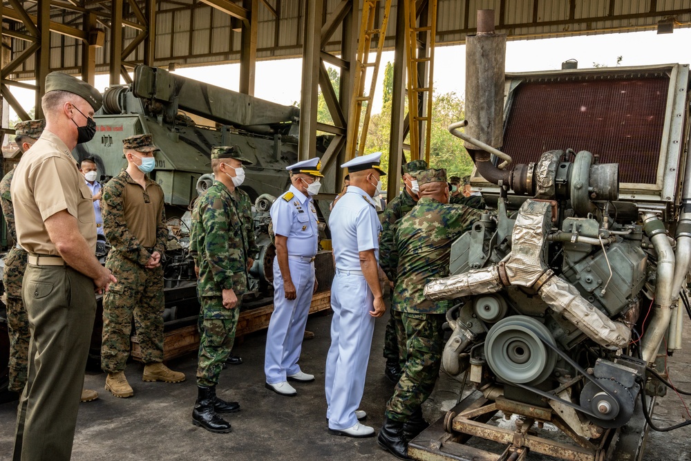 U.S. Marine Corps Forces Pacific Commander visits Thai, U.S. Marines during Cobra Gold 2022