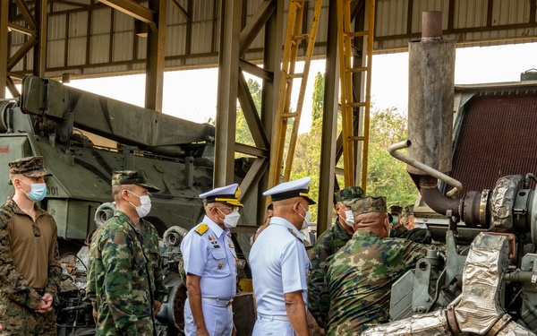 U.S. Marine Corps Forces Pacific Commander visits Thai, U.S. Marines during Cobra Gold 2022