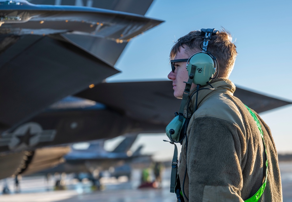RAF Lakenheath F-35s support NATO's eastern flank