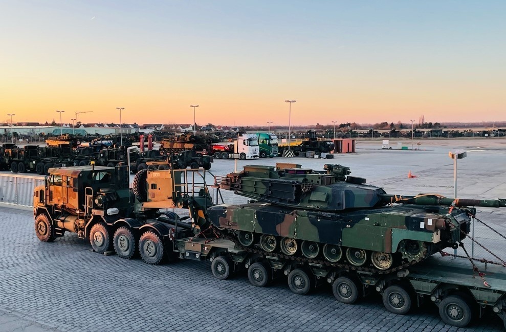 Army prepositioned stocks in Europe activated to support deployment of Armored Brigade Combat Team