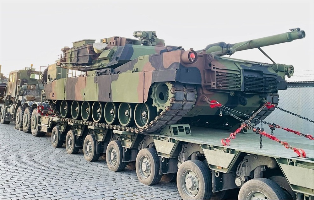 405th AFSB, Deutsche Bahn test new rail car with M1 Abrams tank