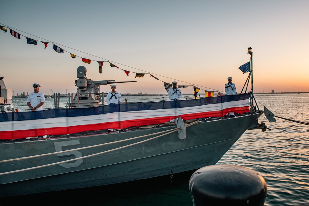 USS Typhoon (PC 5) Decommissioning Ceremony