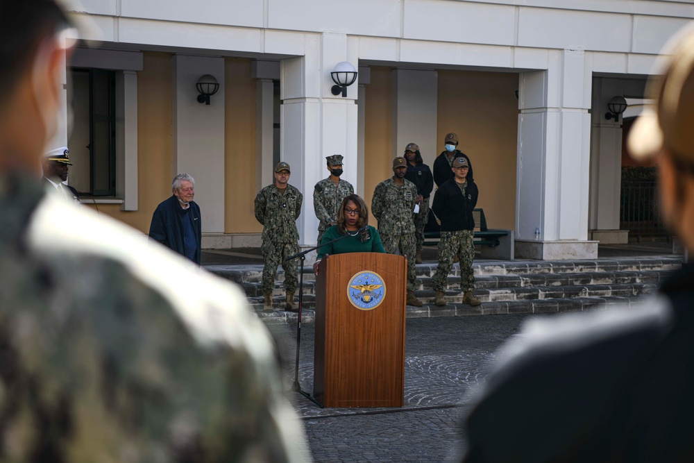 U.S. Naval Forces Europe and Africa / U.S. Sixth Fleet celebrates Black History Month on Naval Support Activity Naples