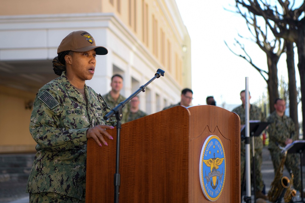 U.S. Naval Forces Europe and Africa / U.S. Sixth Fleet celebrates Black History Month on Naval Support Activity Naples