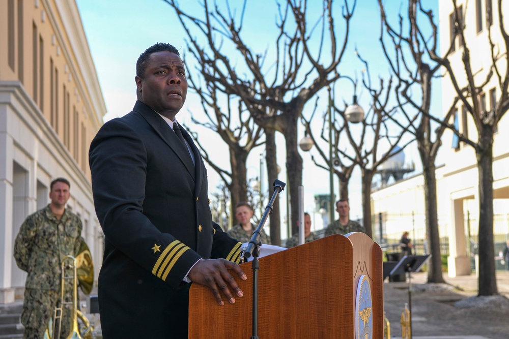 U.S. Naval Forces Europe and Africa / U.S. Sixth Fleet celebrates Black History Month on Naval Support Activity Naples