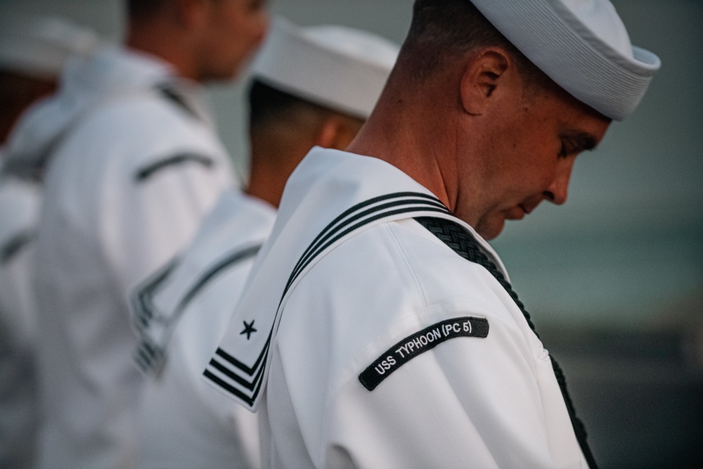 USS Typhoon (PC 5) Decommissioning Ceremony