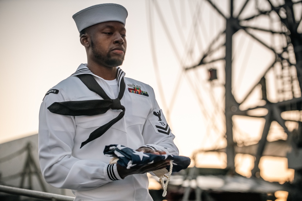 USS Typhoon (PC 5) Decommissioning Ceremony