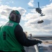 The Harry S. Truman Carrier Strike Group is on a scheduled deployment in the U.S. Sixth Fleet area of operations in support of naval operations to maintain maritime stability and security.
