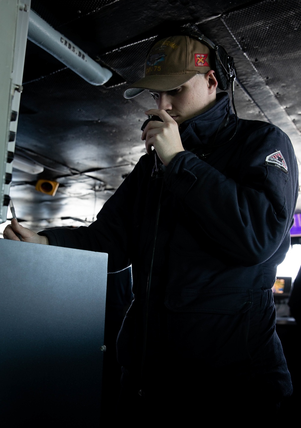 The Harry S. Truman Carrier Strike Group is on a scheduled deployment in the U.S. Sixth Fleet area of operations in support of naval operations to maintain maritime stability and security.