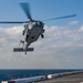 USS Green Bay (LPD 20) Conducts A Replenishment-At-Sea