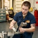 Abraham Lincoln Sailors conduct maintenance