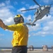 USS Green Bay (LPD 20) Conducts A Replenishment-At-Sea