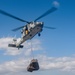 USS Green Bay (LPD 20) Conducts A Replenishment-At-Sea