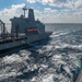 USS Green Bay (LPD 20) Conducts A Replenishment-At-Sea