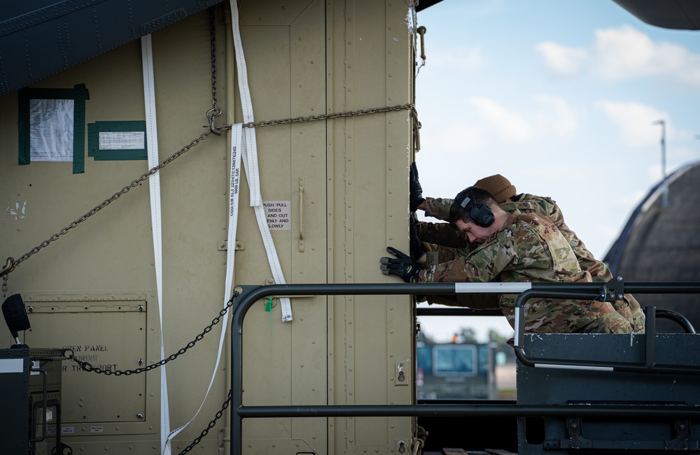 37th AS provides airlift to NATO’s Eastern flank