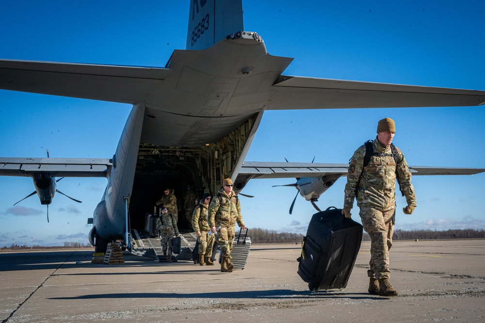 37th AS provides airlift to NATO’s Eastern flank