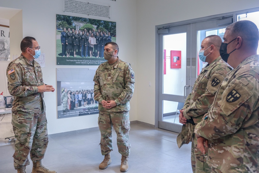 Maj. Gen. John C. Andonie visits JTF-PR operations